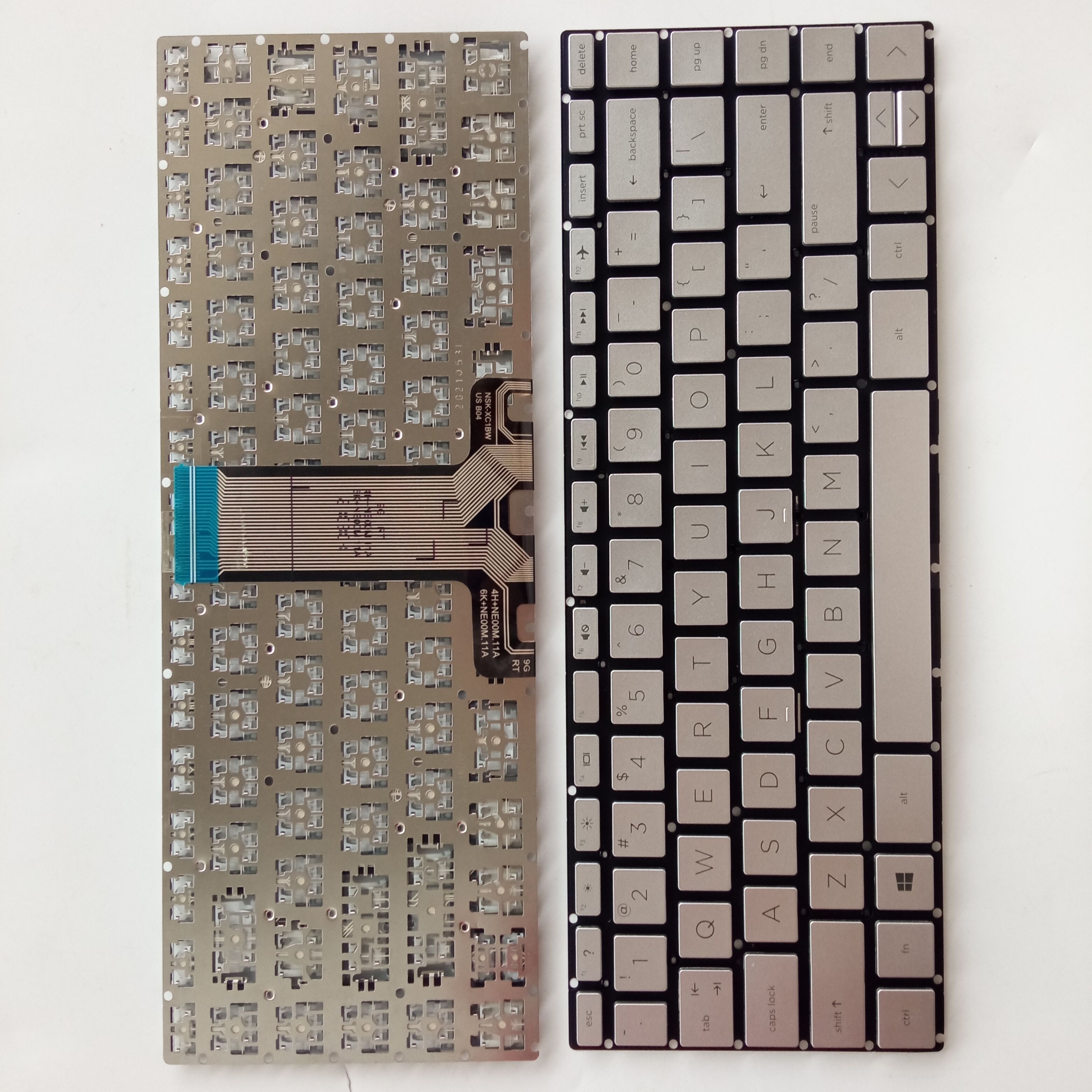 Picture of New Replacement Laptop Keyboard For HP 14-CF SILVER US Layout